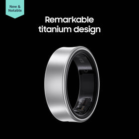 Samsung Galaxy Ring fitness monitor captures workouts with automatic activity detection.