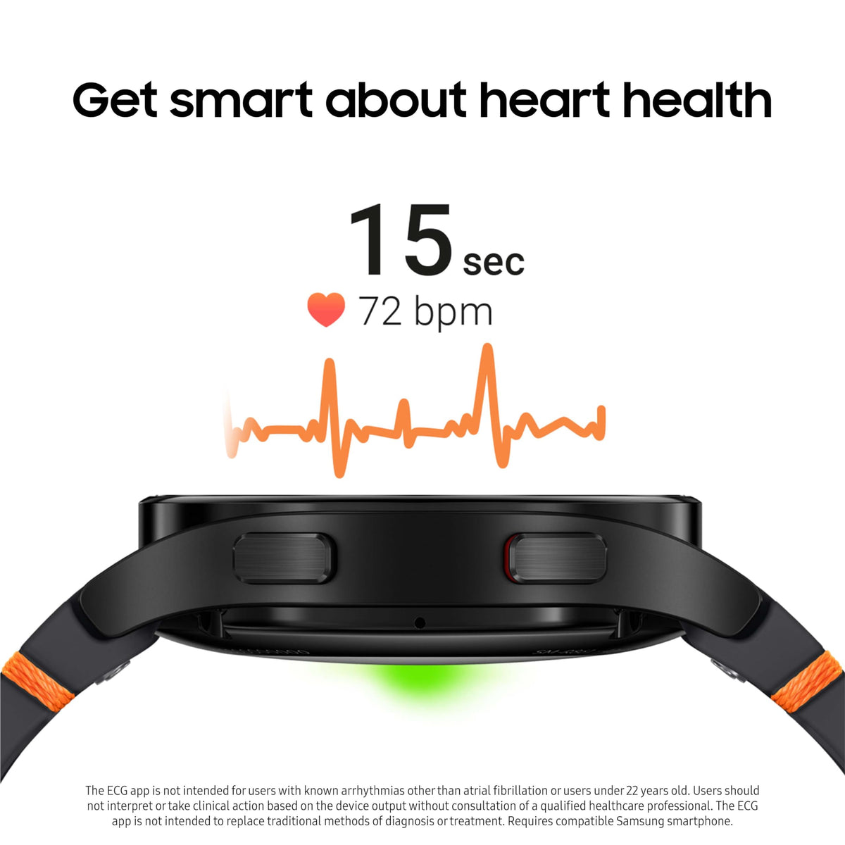 Samsung Galaxy Watch FE quick health snapshot from the sensor