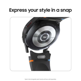 Samsung Galaxy Watch FE durable aluminum case for daily wear