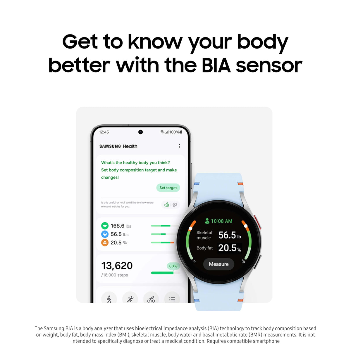 Samsung Galaxy Watch FE sleep tracking screen showing nightly patterns