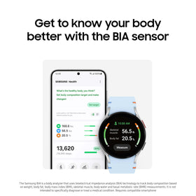 Samsung Galaxy Watch FE sleep tracking screen showing nightly patterns