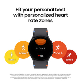 Samsung Galaxy Watch FE blood oxygen sensor data in view