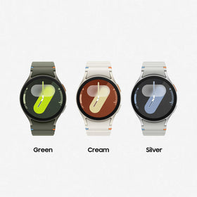 Samsung Galaxy Watch7 Green battery life indicator helps plan the day.