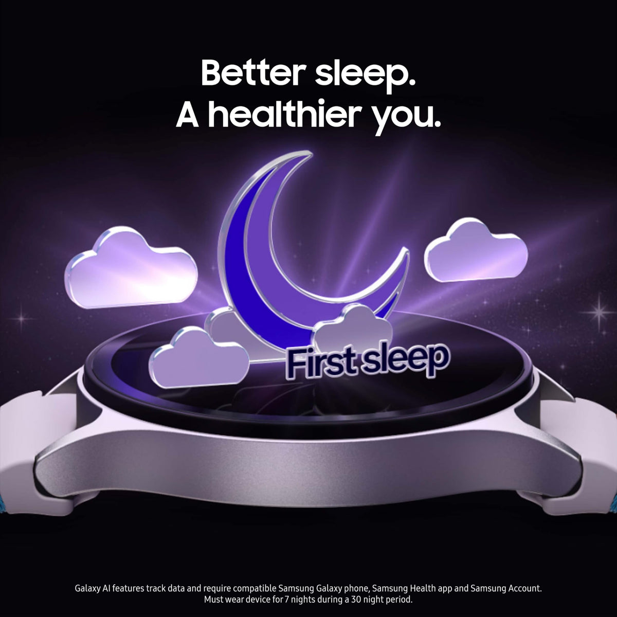 Samsung Galaxy Watch7 Green heart-rate monitor close-up for accurate readings during workouts.