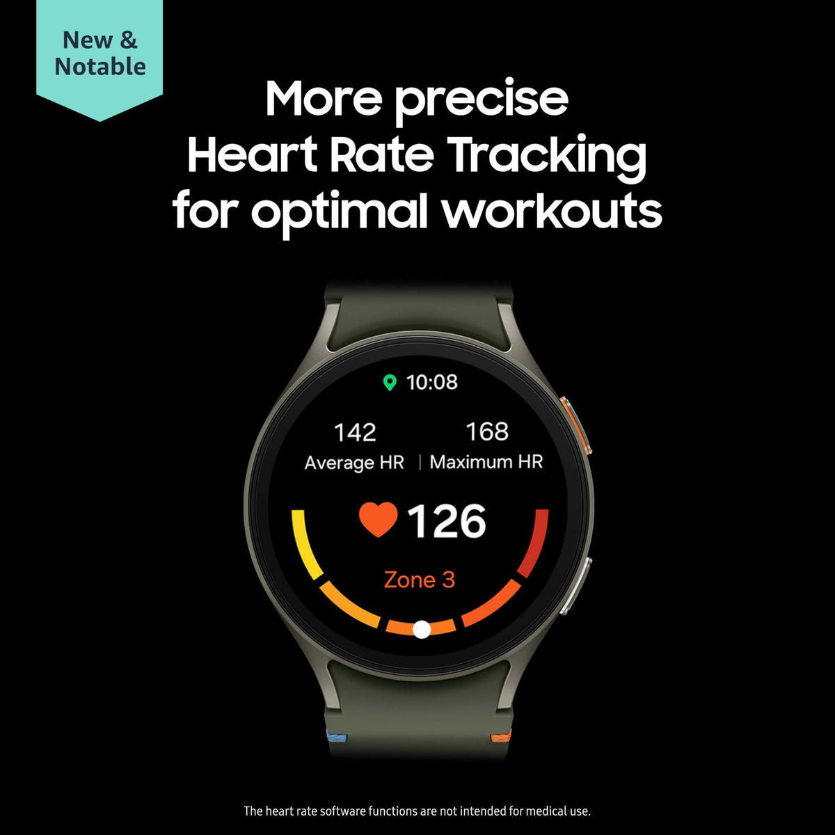 Samsung Galaxy Watch7 Green wrist-on shot highlighting sleek daily-wear design.