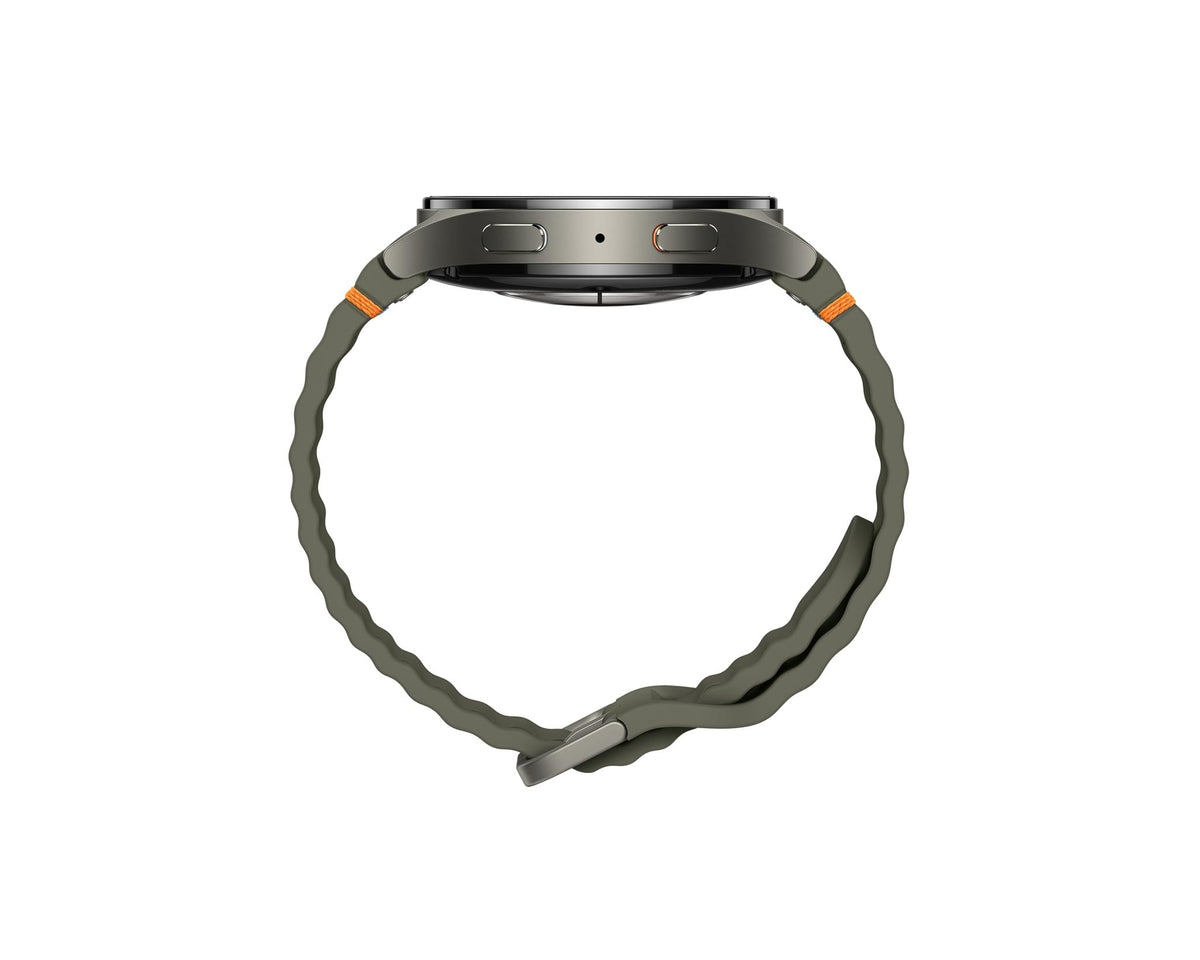Samsung Galaxy Watch7 sapphire glass durability and design.