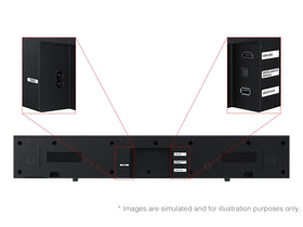 Samsung HW-B400F dialogue boost for clearer voices