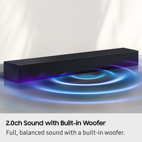 Samsung HW-B400F wireless pairing keeps setup clean and clutter-free