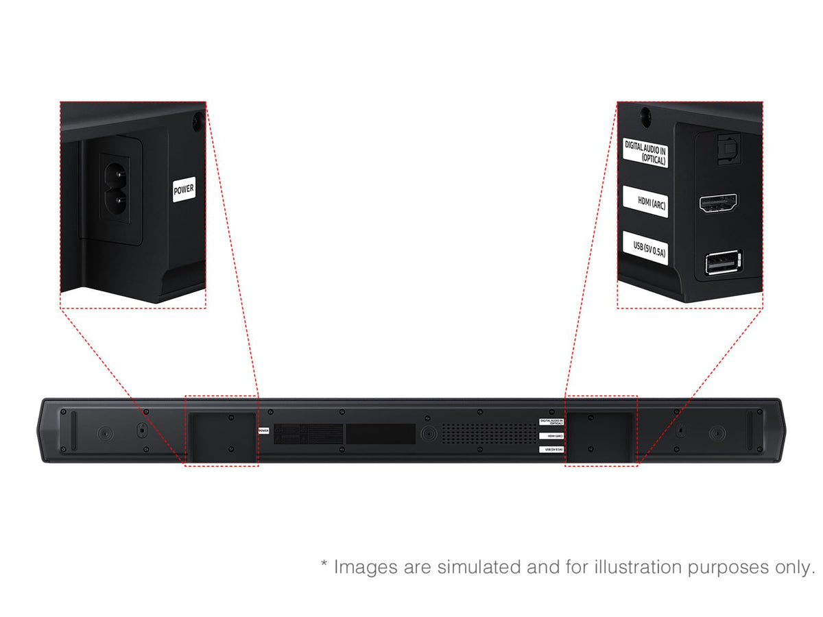Samsung HW-B550F dialogue-clarity highlights spoken lines in scenes