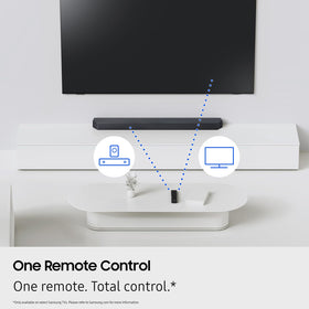 Samsung HW-B630F gaming hub compatibility enhances console audio performance.