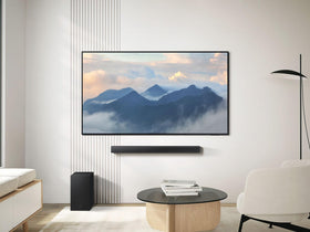 Samsung HW-B630F center channel focus highlighting clearer dialogue.