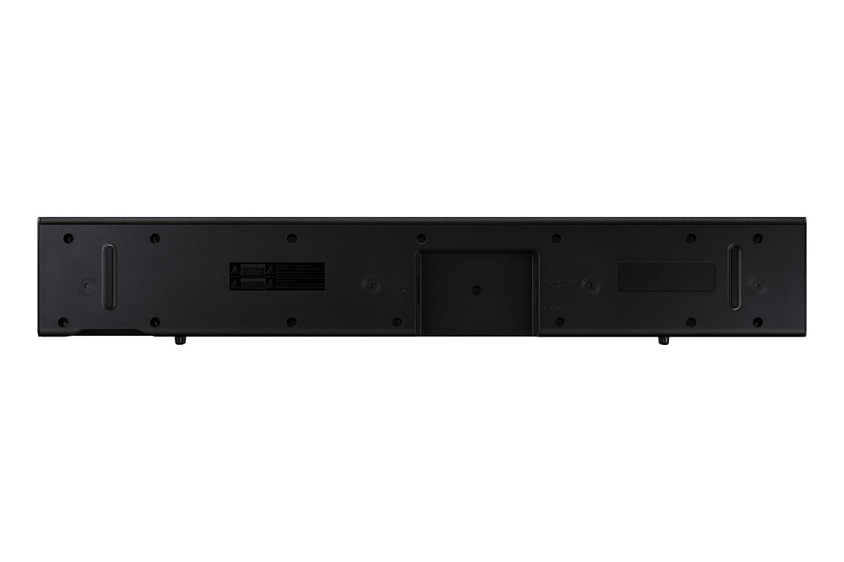Samsung HW-C400 back ports displaying optical and 3.5mm inputs for versatile devices.