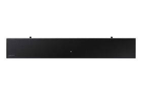 Samsung HW-C400 bass duct illustration emphasizing enhanced low-end sound.