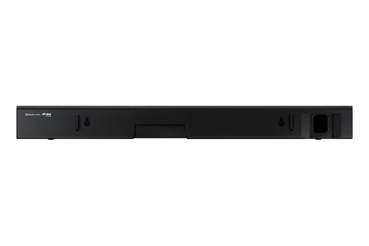 Samsung HW-C400 Bluetooth NFC panel enabling wireless streaming and quick pairing.