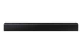 Samsung HW-C400 woofer detail highlighting compact design and bass performance.