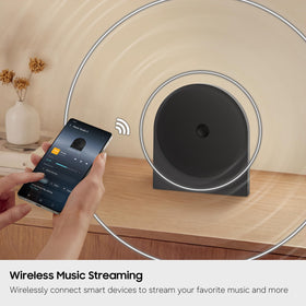 Samsung HW-LS50H q-symphony-compatibility pairs with compatible TVs for richer sound