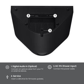 Samsung HW-LS50H wifi-bluetooth-streaming enables effortless music playback