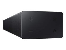 Samsung HW-N300 built-in woofers delivering deep bass for rich TV audio.