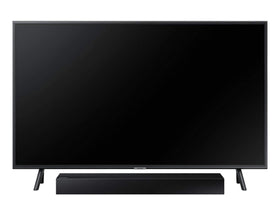 Samsung HW-N300 surround sound duct illustrating expanded listening area.