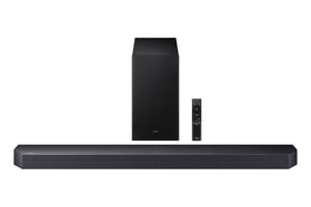 Samsung HW-Q600F soundbar front view for immersive movie audio