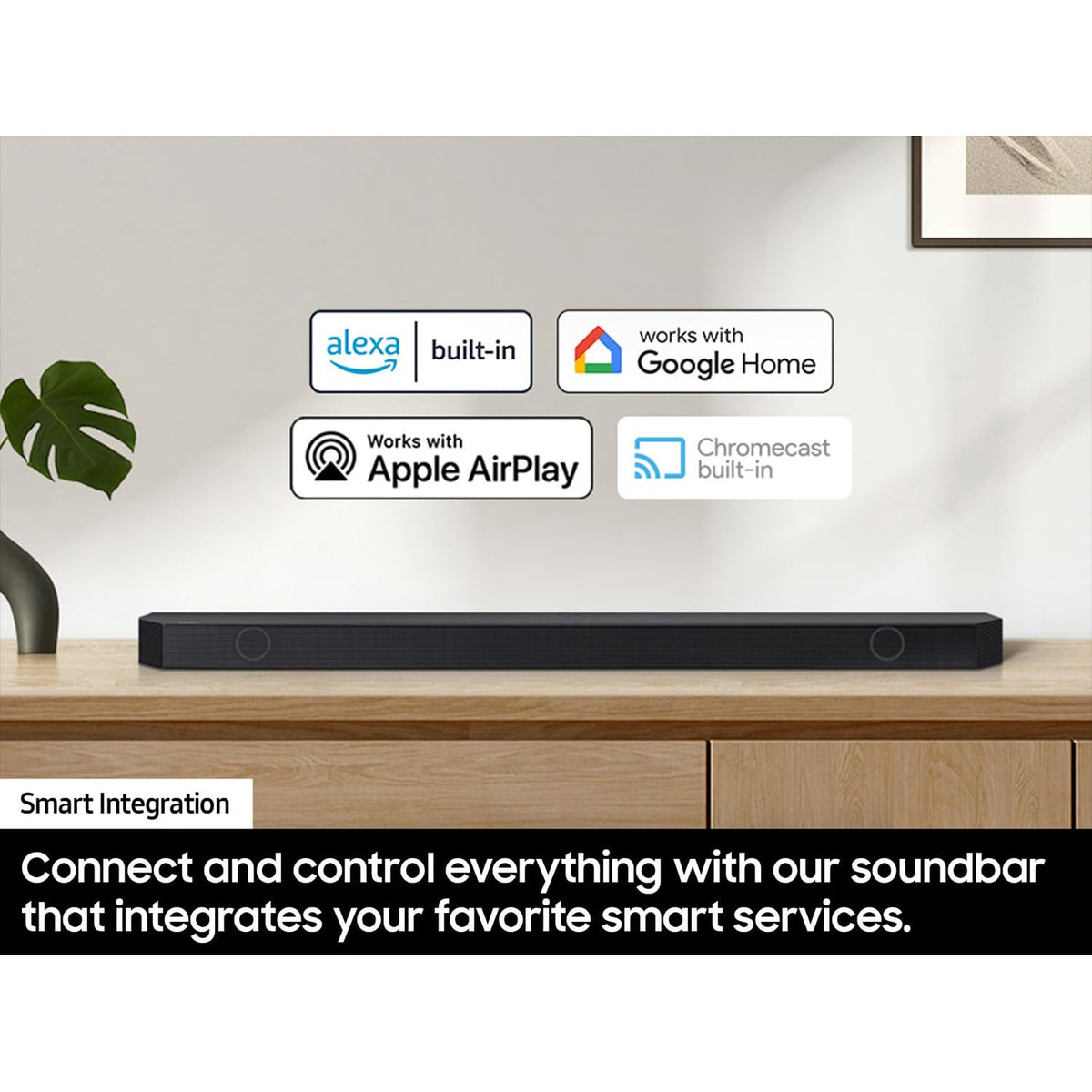 Samsung HW-Q990D SpaceFit Sound Pro calibrates audio to your room