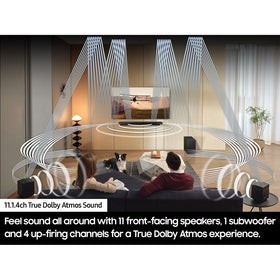 Samsung HW-Q990D wireless Dolby Atmos delivers overhead effects without cables