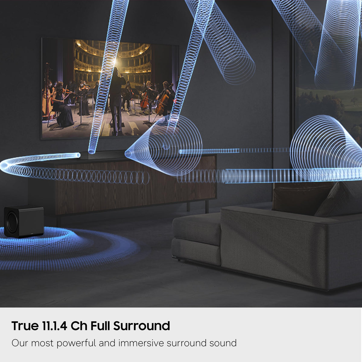 Samsung HW-Q990H Alexa built-in enables hands-free control