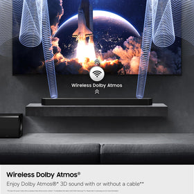Samsung HW-Q990H wireless subwoofer delivers deep, clean bass