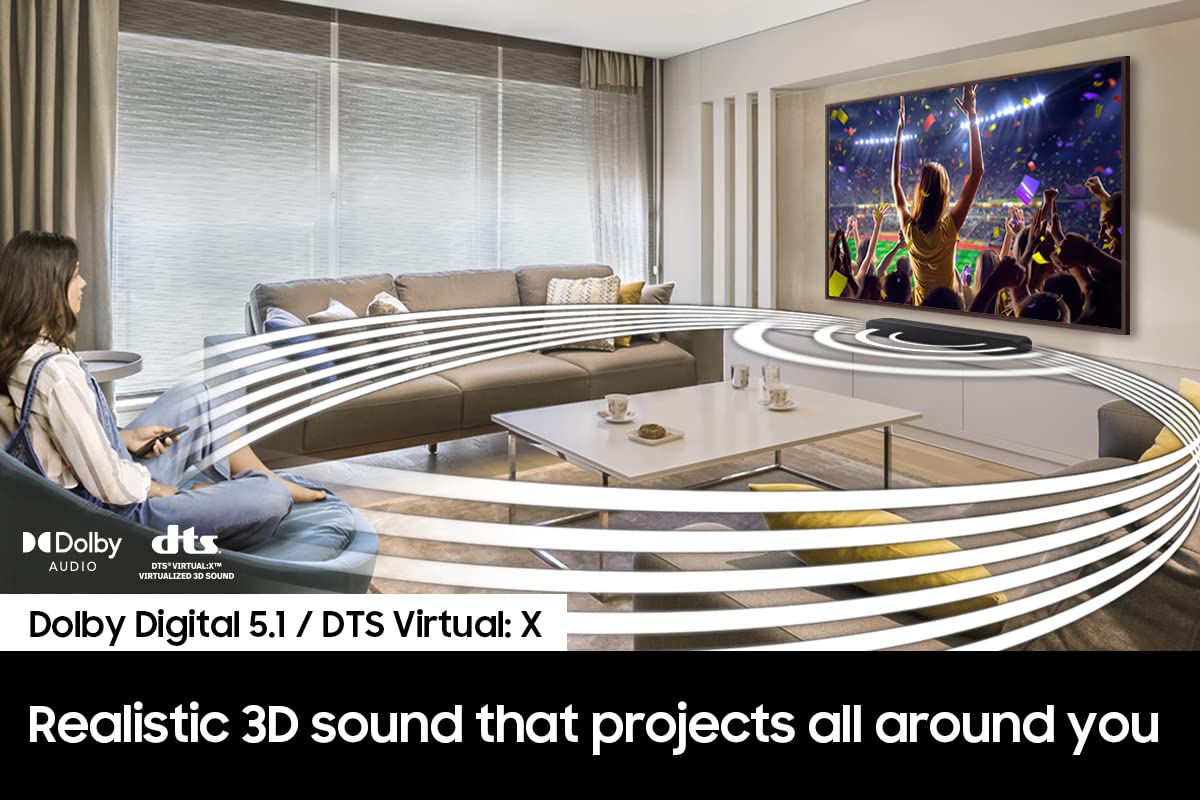 Samsung HW-S50B Adaptive Sound Lite optimizes voice clarity automatically