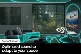 Samsung HW-S800B SpaceFit Sound calibrating room acoustics