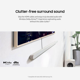 Samsung HW-S801D smart integration with Alexa and other services for hands-free control
