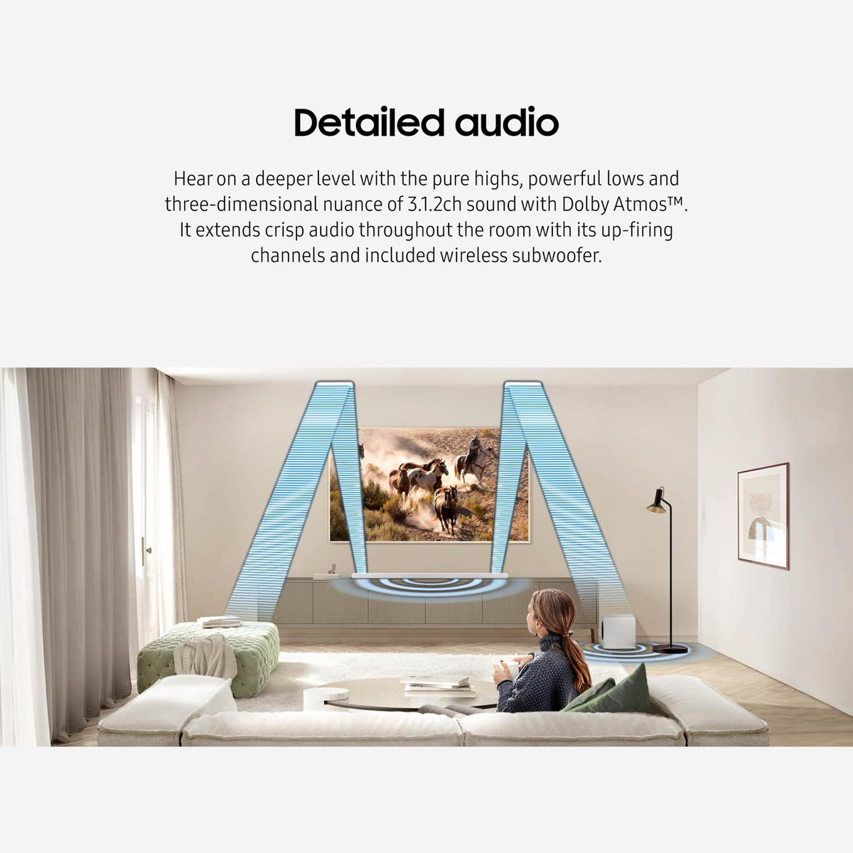 Samsung HW-S801D SpaceFit Sound Pro calibrates to your room for balanced audio