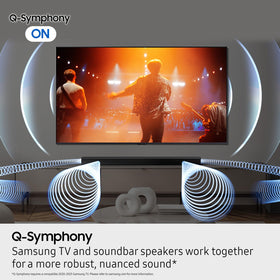 Samsung HW-B750F DTS Virtual:X creates 3D audio without rear speakers