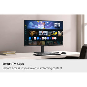 Samsung LS27FM502ENXZA HDR10 display with vibrant color and contrast.