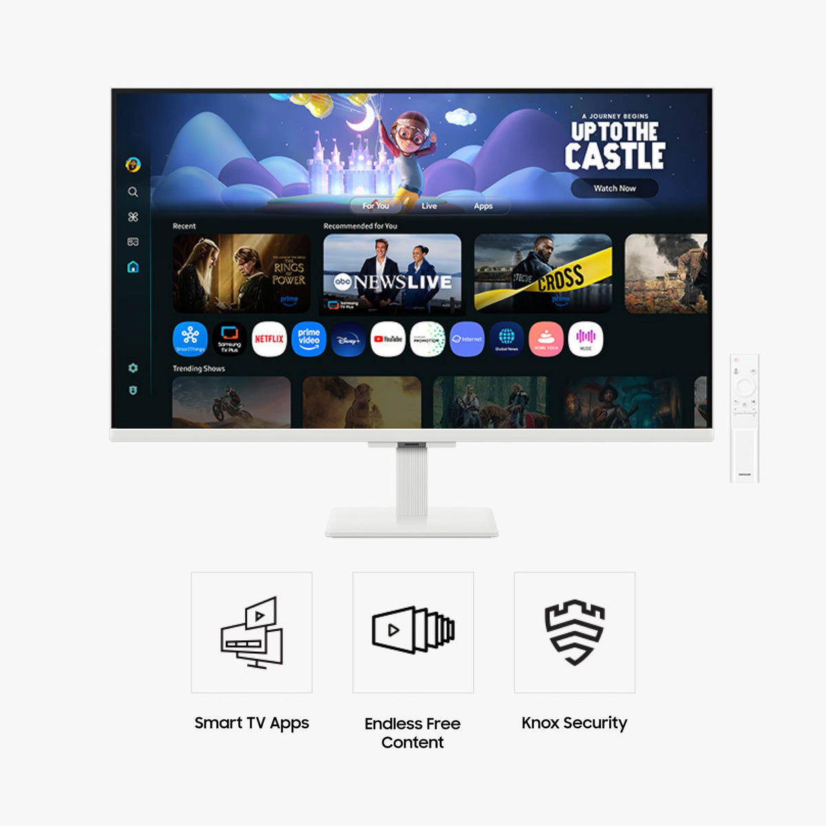 Samsung M50F gaming hub enables instant gameplay without PC or console.