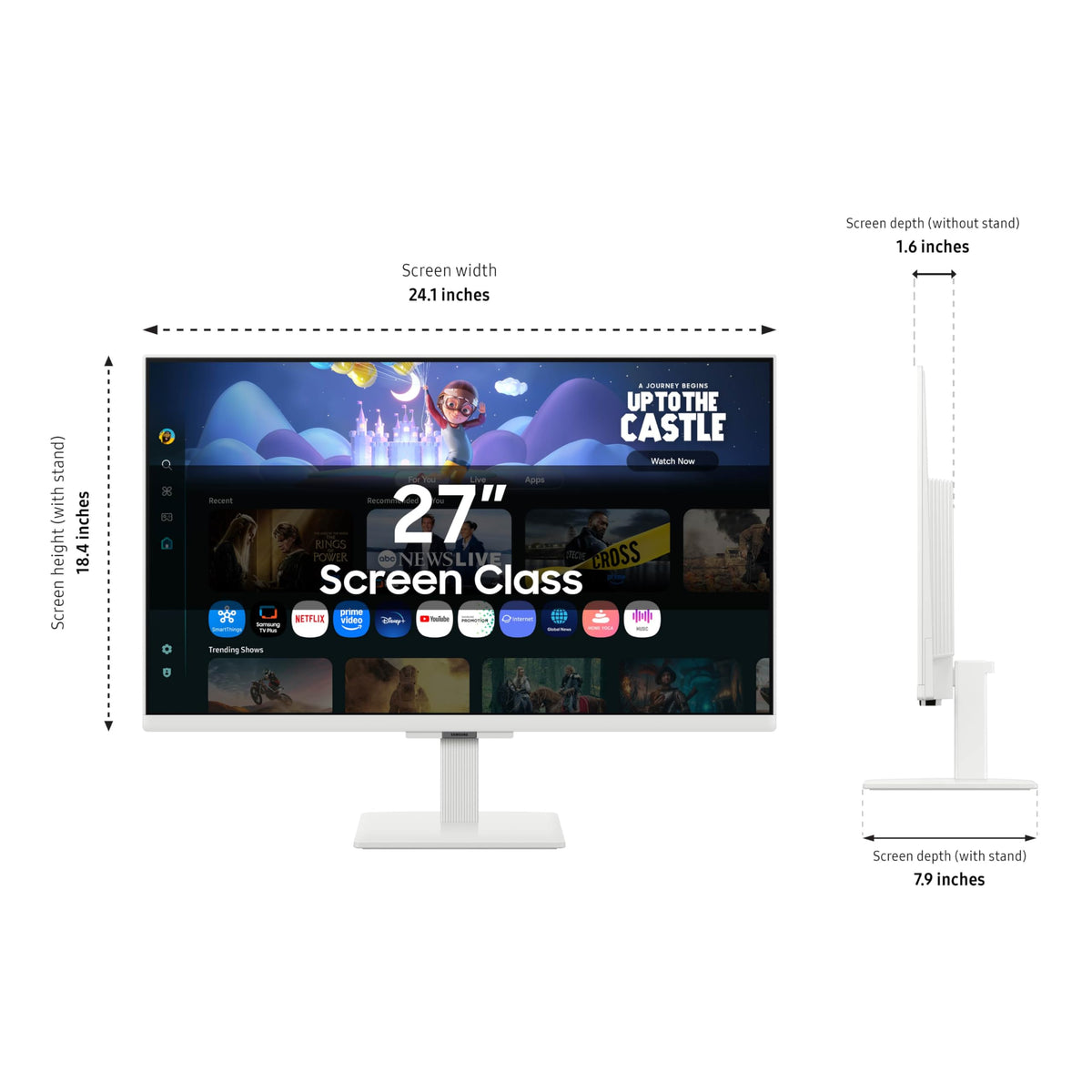 Samsung M50F workspace multitask view for faster app access.