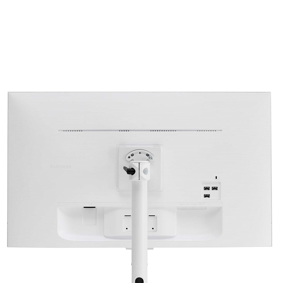 White Movingstyle Essential design with cylindrical column and clean lines.