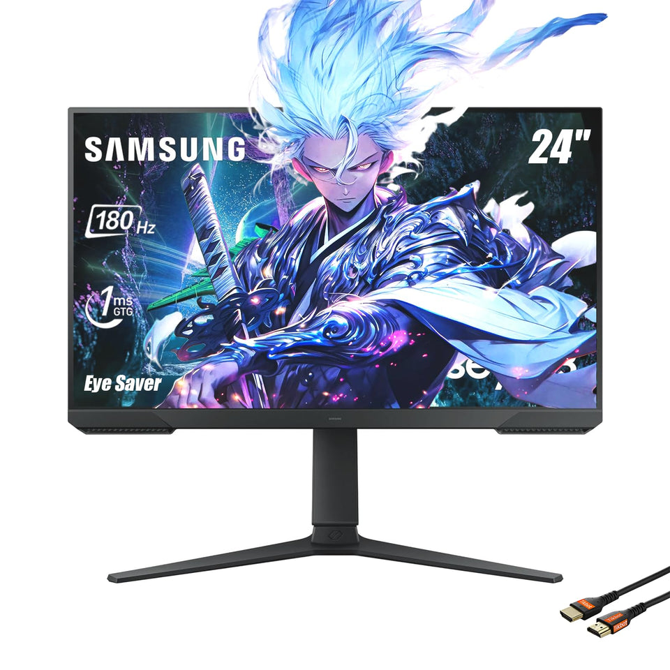 Samsung Odyssey 24-inch monitor with 180Hz for smooth gameplay