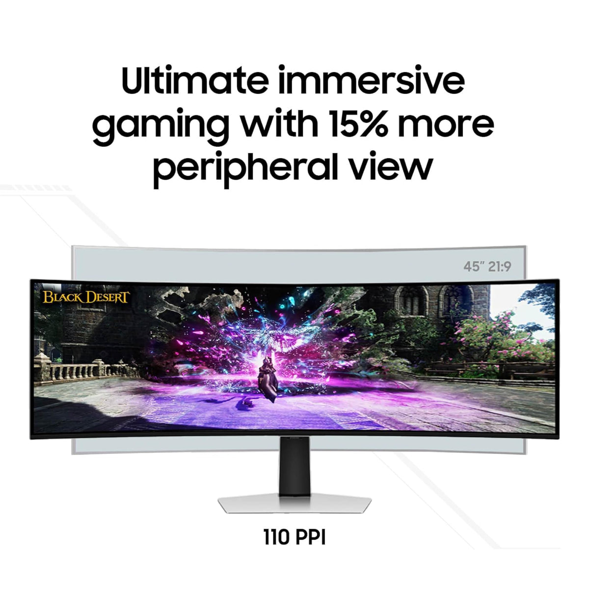 Samsung Odyssey 240Hz refresh rate for silky-smooth action.