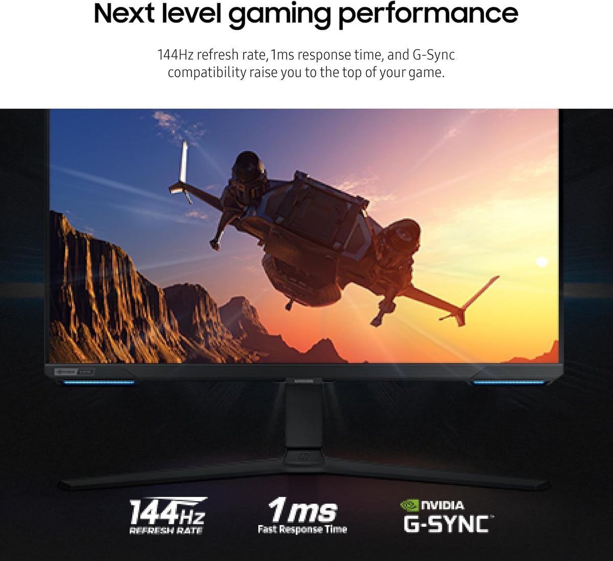 Samsung Odyssey 28 HDR400 contrast in action for bright highlights