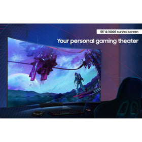 Samsung Odyssey Ark 1ms response time image for fast-paced gameplay clarity