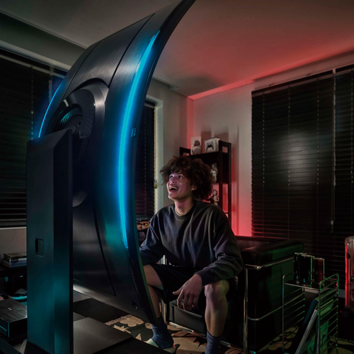 Samsung Odyssey Ark Neural Quantum Processor image illustrating AI-driven enhancements