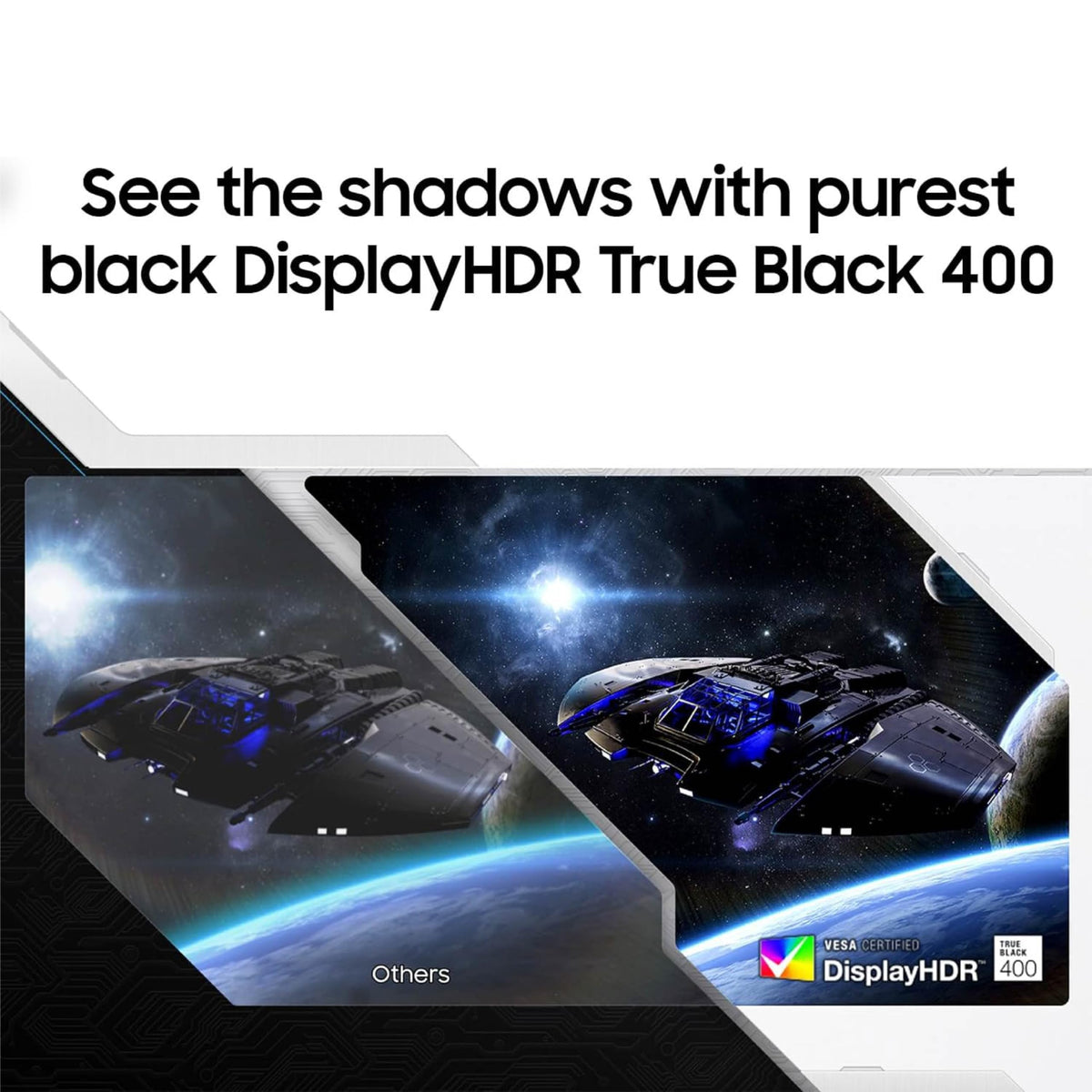 Samsung Odyssey FreeSync Premium Pro for fluid frame pacing.