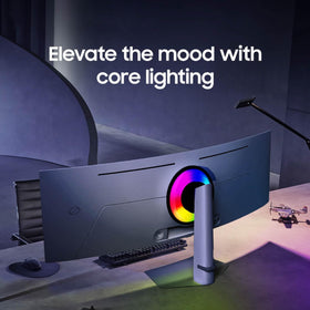 Samsung Odyssey G-Sync compatible for tear-free gameplay.