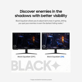 Samsung Odyssey G30D Virtual Aim Point overlay for precise aiming