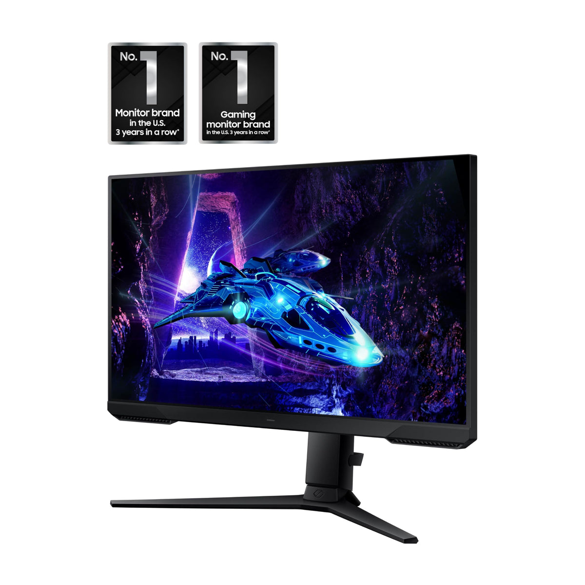 Samsung Odyssey G30D FreeSync in action to prevent tearing during fast scenes