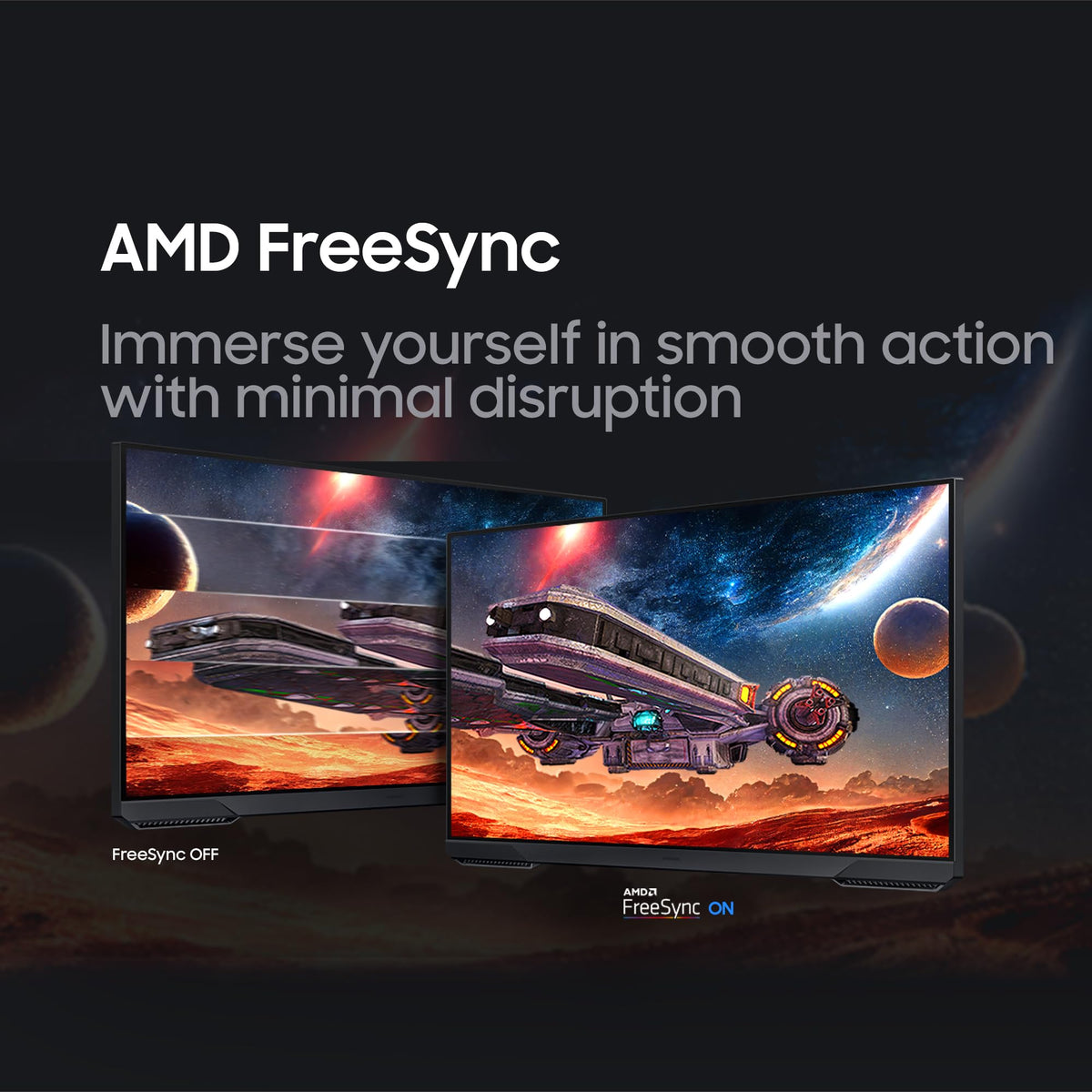 Samsung Odyssey G5 1ms MPRT supports quick reaction times.