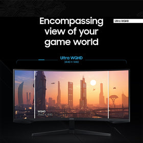Samsung Odyssey G5 1ms response reduces motion blur for crisp action scenes.