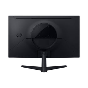 Samsung Odyssey G5 on-desk setup illustrating ergonomic layout