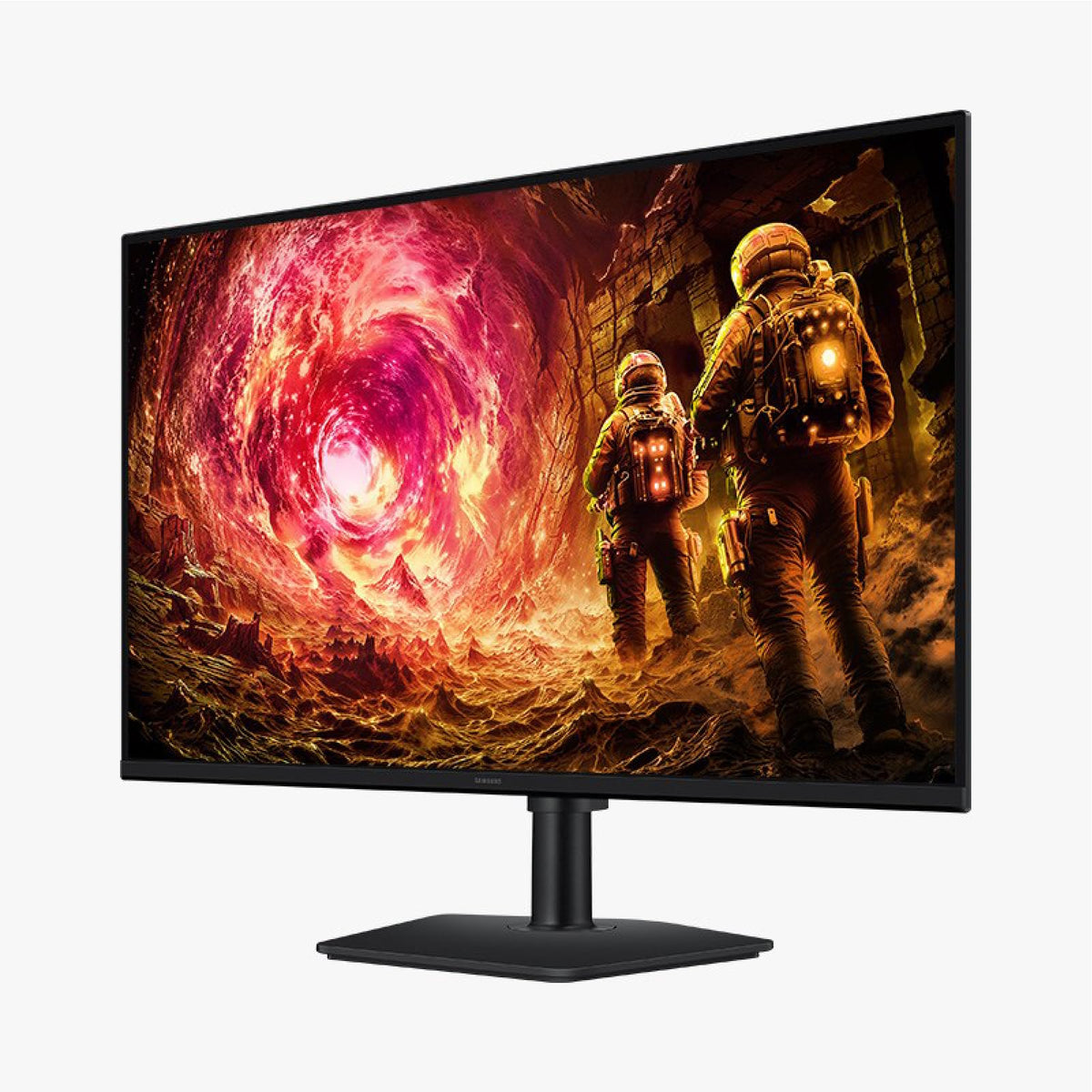 Samsung Odyssey G5 32-inch shadow visibility boost for dark scenes.